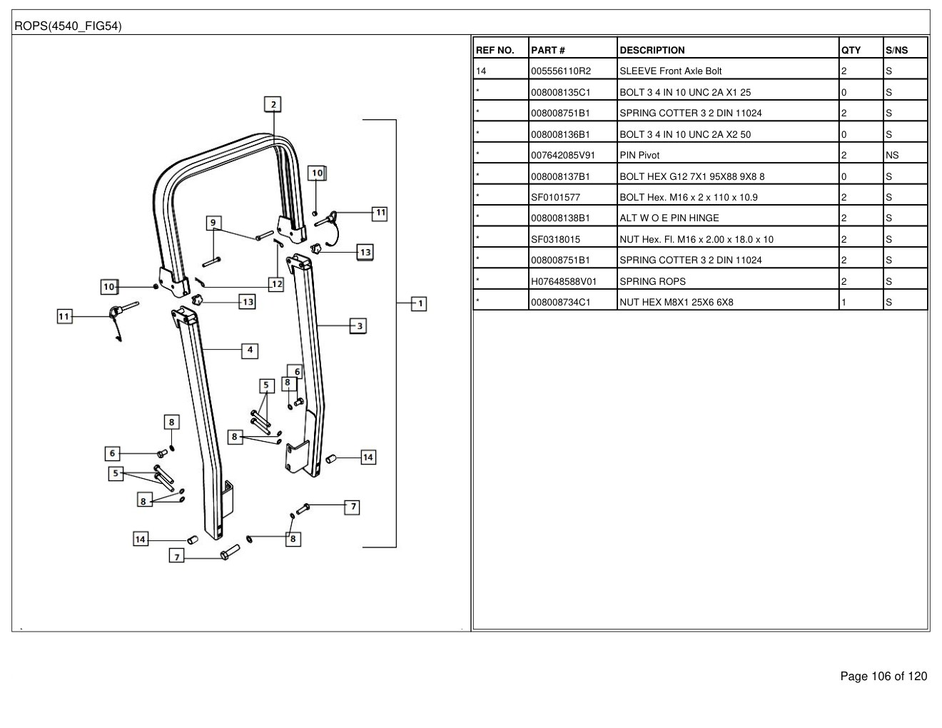 Mahindra 4540 2WD-T4 Tractor Parts Manual 3 Mahindra 4540 2WD-T4 Tractor Parts Manual - Image 3