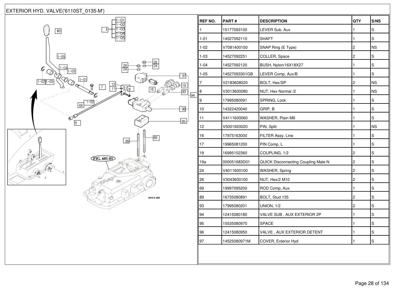 Mahindra 6110 Gear Cabin Tractor Parts Manual 2 Mahindra 6110 Gear Cabin Tractor Parts Manual - Image 2