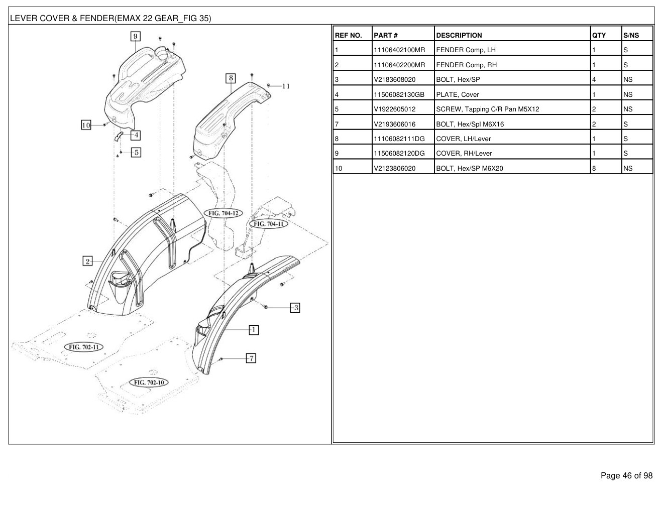 Mahindra eMax 22 Gear Tractor Parts Manual 2 Mahindra eMax 22 Gear Tractor Parts Manual - Image 2