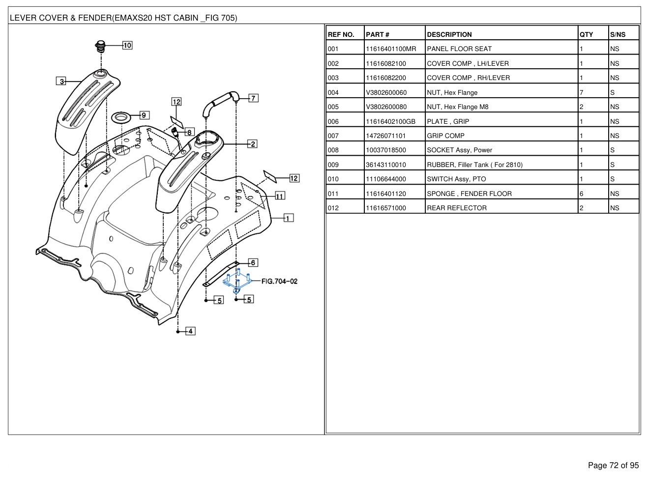 Mahindra eMax20S HST Cabin Tractor Parts Manual 2 Mahindra eMax20S HST Cabin Tractor Parts Manual - Image 2