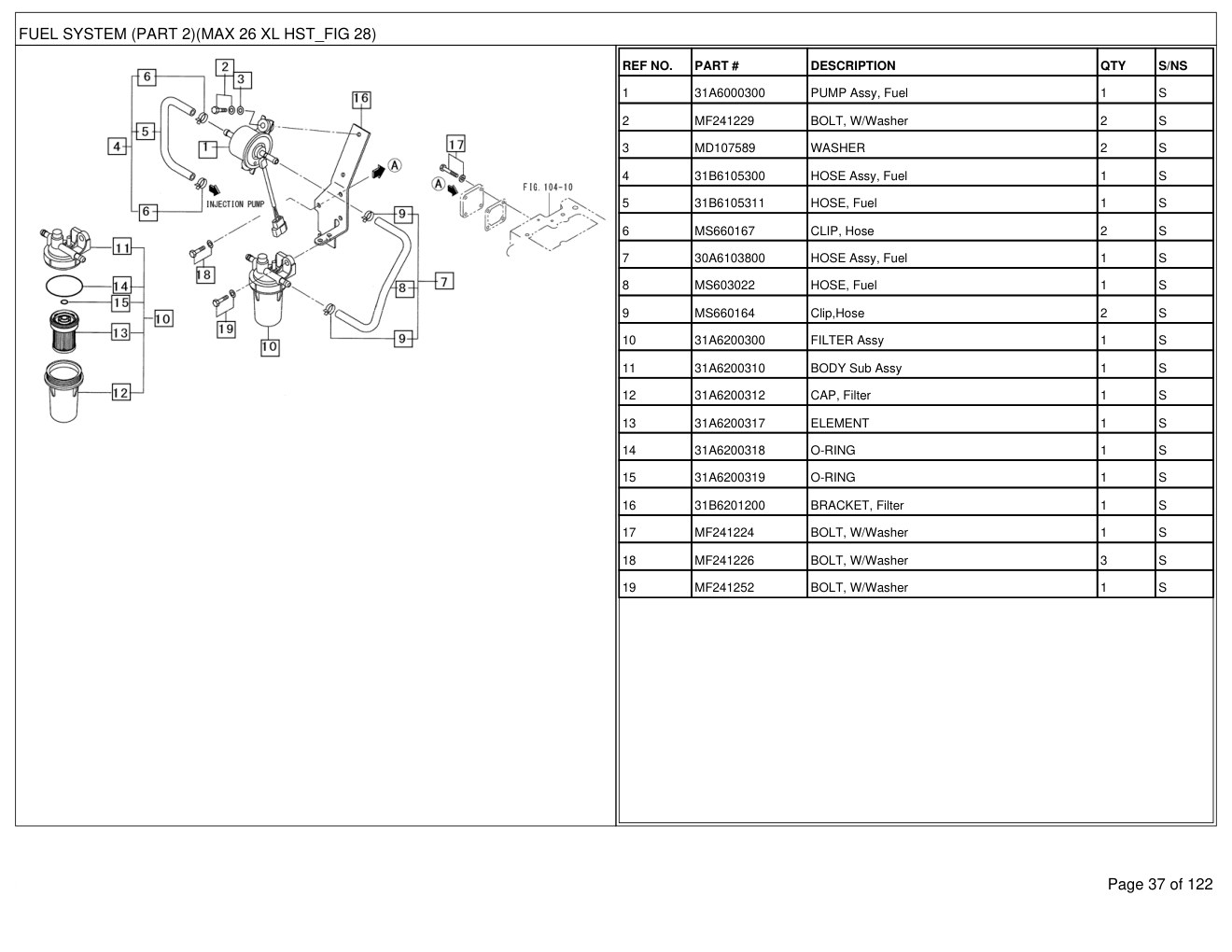 Mahindra Max 26 XL HST Tractor Parts Manual 2 Mahindra Max 26 XL HST Tractor Parts Manual - Image 2