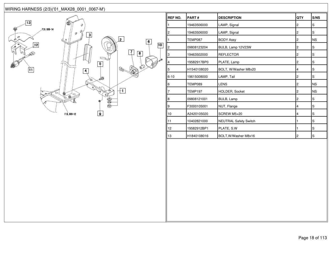Mahindra Max 28 XL HST Tractor Parts Manual 2 Mahindra Max 28 XL HST Tractor Parts Manual - Image 2