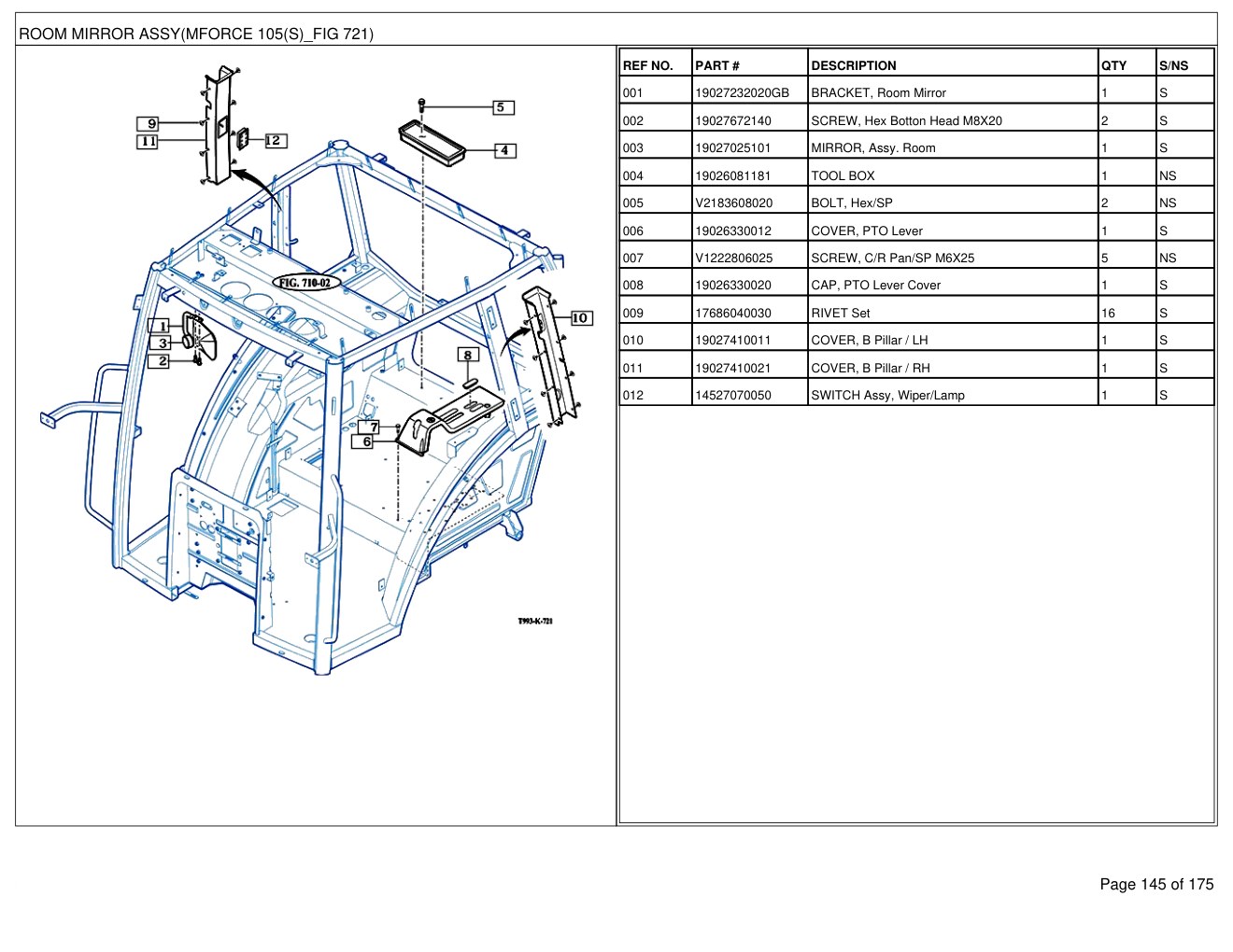 Mahindra mForce 105(S)tandard Cabin Tractor Parts Manual 3 Mahindra mForce 105(S)tandard Cabin Tractor Parts Manual - Image 3