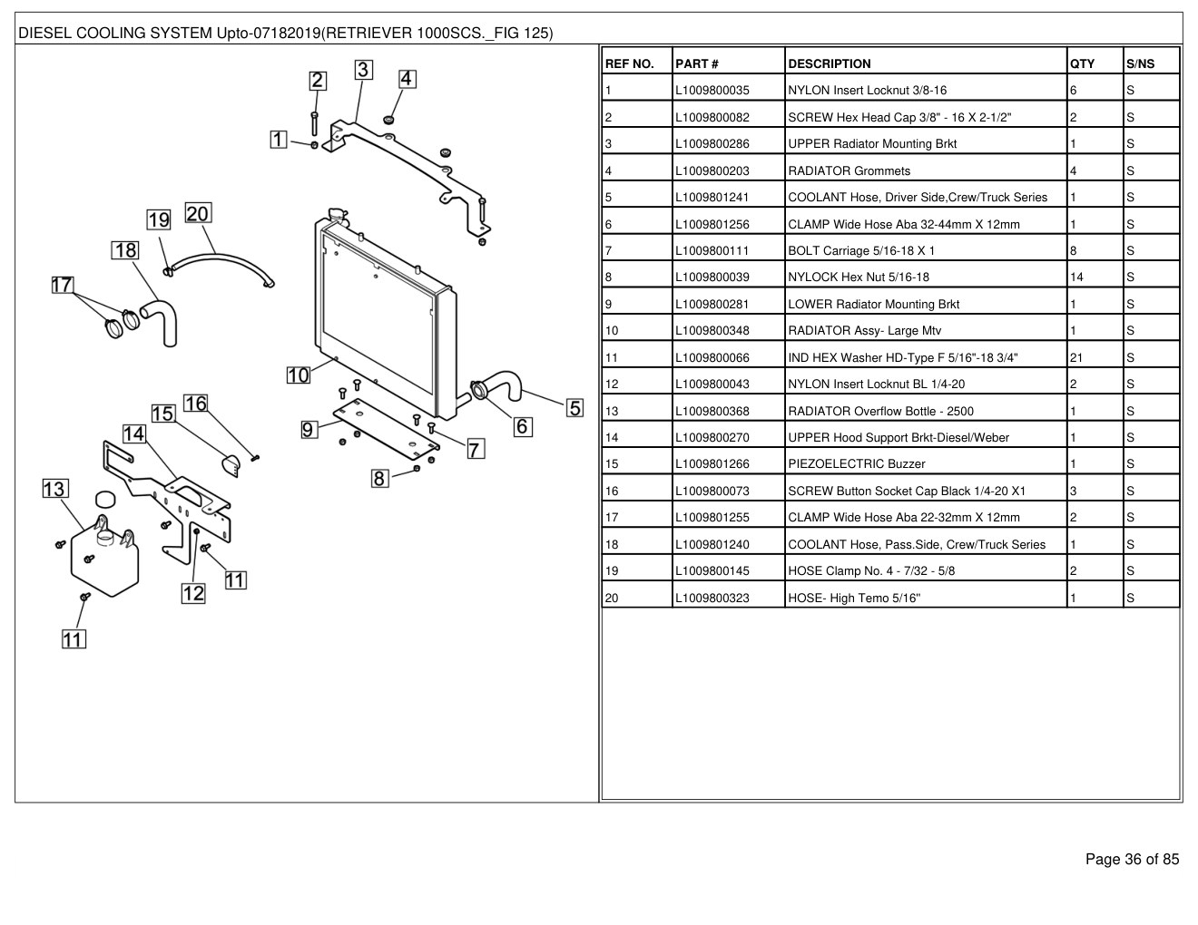 Mahindra Retriever 1000S Camo (Standard) Gas 2018 Utility Vehicle Parts Manual 2 Mahindra Retriever 1000S Camo (Standard) Gas 2018 Utility Vehicle Parts Manual - Image 2